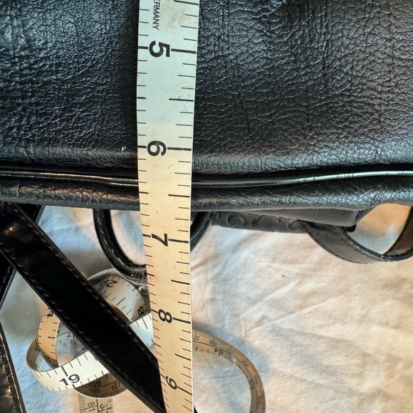 Guess Backpack in Black embossed leather main image 2